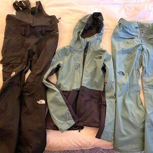 Full North Face Ski Setup